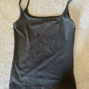 Black Spaghetti Strap Tank Top
